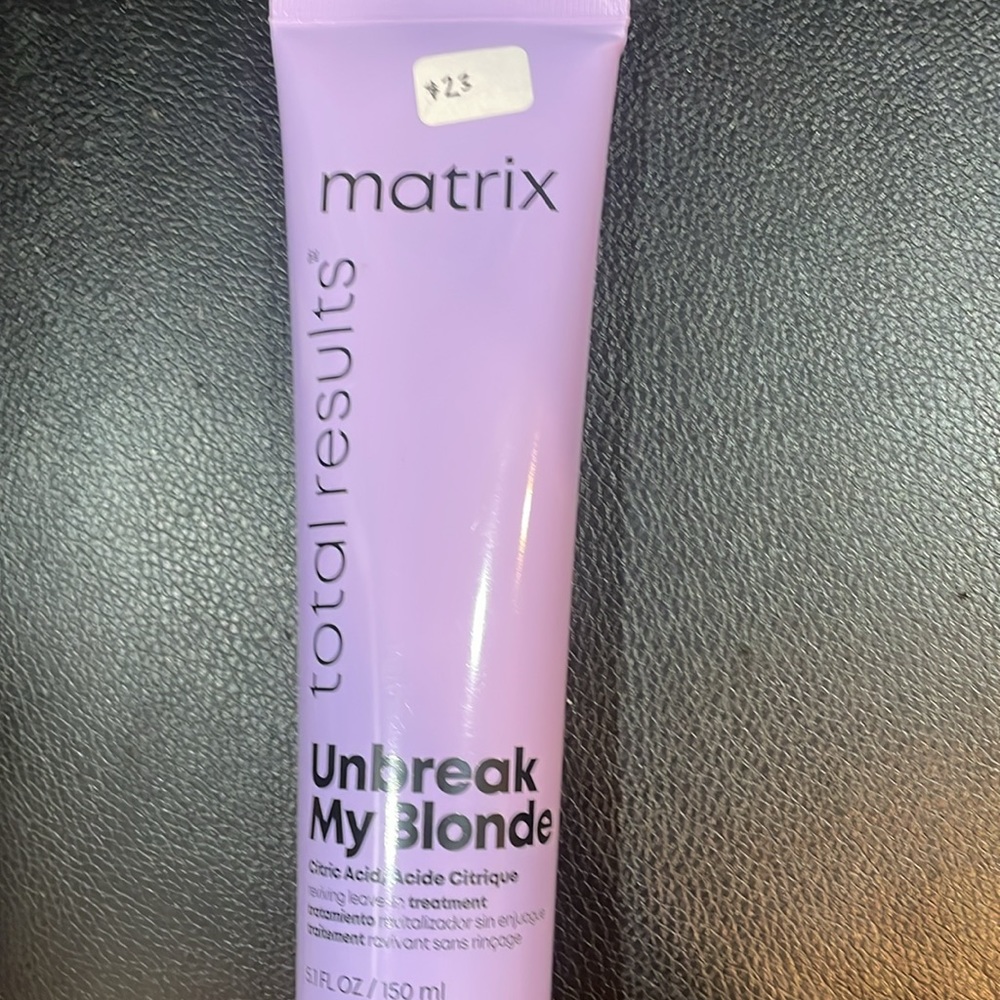 Matrix total results Unbreak, my blonde leave in treatment brand new - Picture 4 of 6